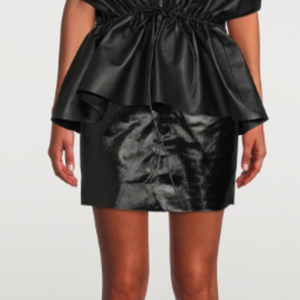 BNWT SS23 RICK OWENS "EDFU" LIDO MINI SKIRT 42